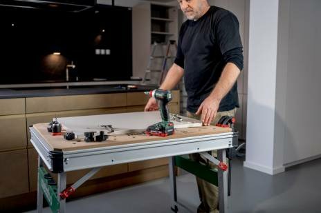 EAN 4061792253582 - Metabo MWB 100 mesa para exterior Beige, Metálico Forma rectangular imagen 2