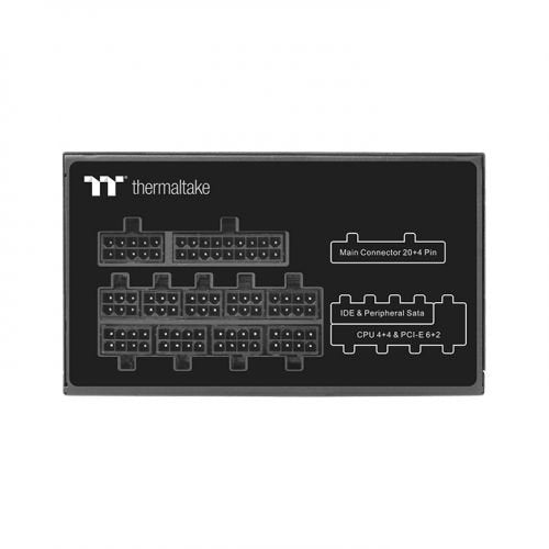 EAN 4713227525381 - Thermaltake Toughpower PF1 unidad de fuente de alimentación 650 W 24-pin ATX ATX Negro imagen 5