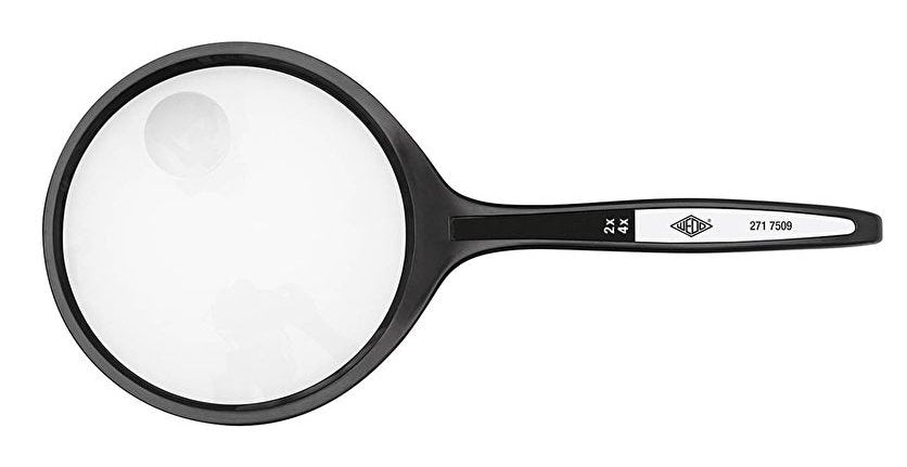 EAN 4003801860473 - Wedo 271 7509 lente de aumento y lupa 2x Negro imagen 1