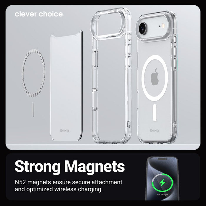 EAN 5904310705837 - Crong Clear MAG Cover funda para teléfono móvil 16 cm (6.3") Transparente imagen 2
