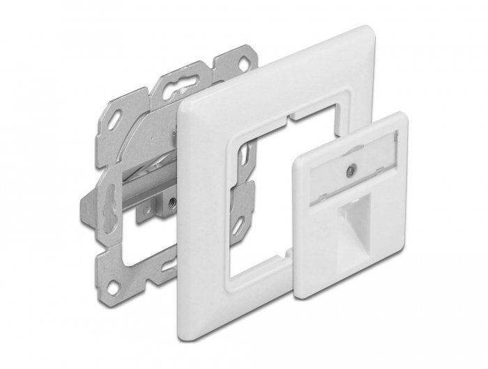 EAN 4043619869817 - DeLOCK 86981 toma de corriente RJ-45 Blanco imagen 3