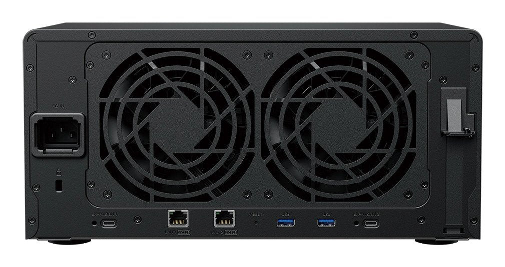 EAN 4711174727216 - Synology DiskStation DS1825neo+ NAS Escritorio AMD Ryzen V1500B 4 GB DDR4 0 TB Synology DSM Negro imagen 4