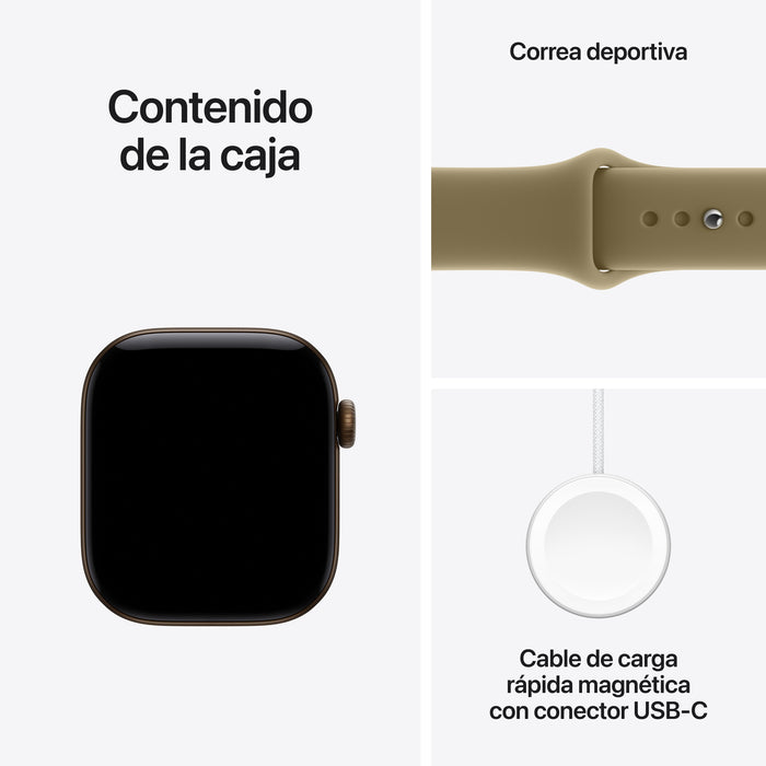 EAN 195951231174 - Apple Watch Series 12 OLED Digital 374 x 446 Pixeles Pantalla táctil 5G Wifi GPS (satélite) imagen 7