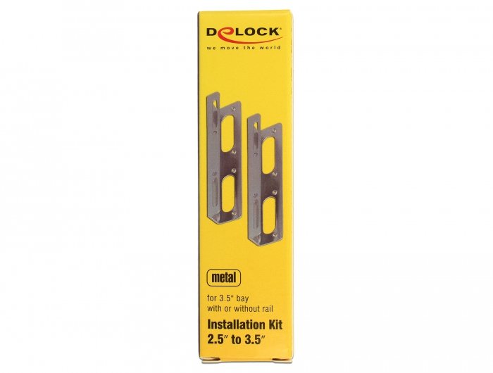 EAN 4043619182824 - DeLOCK 18282 kit de montaje Plata imagen 6
