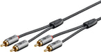EAN 4040849652936 - Goobay 65293 cable de audio 2 m 2 x RCA Gris imagen 1