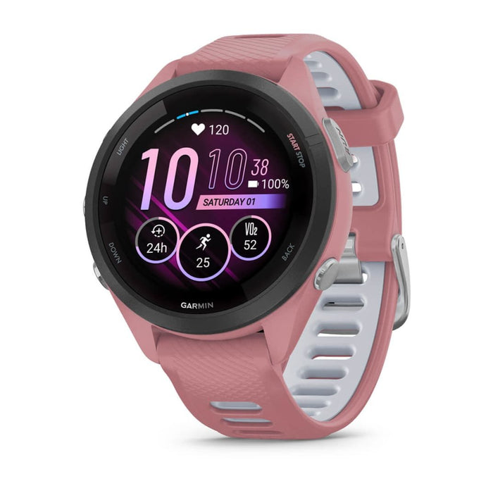 EAN 0753759313760 - Garmin Forerunner 265S 2,79 cm (1.1") AMOLED 42 mm Digital 360 x 360 Pixeles Pantalla táctil Negro, Rosa  imagen 1