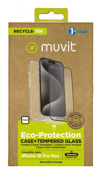 EAN 8426801174856 - Muvit MCPAK0103 funda para teléfono móvil 17,5 cm (6.9") Transparente imagen 2