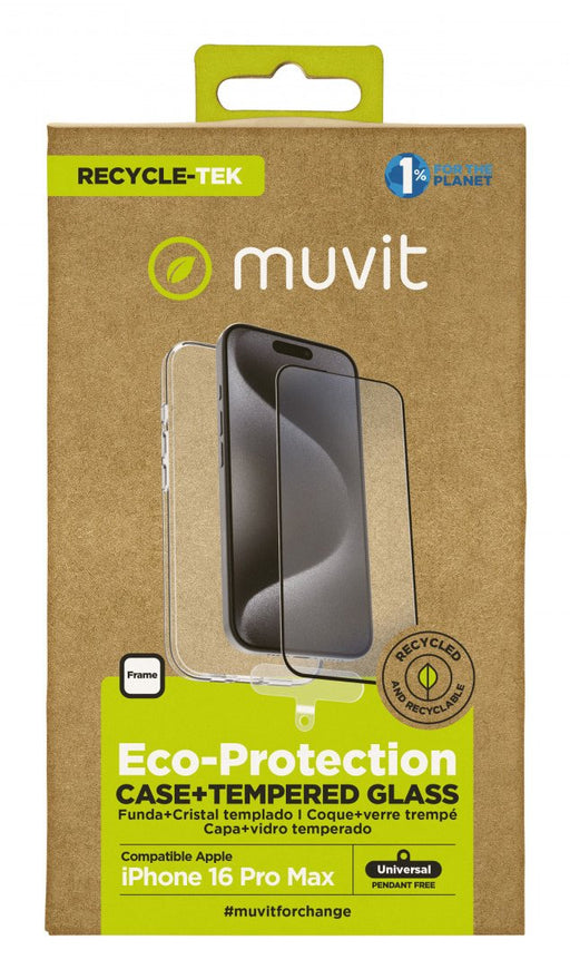 EAN 8426801174856 - Muvit MCPAK0103 funda para teléfono móvil 17,5 cm (6.9") Transparente imagen 2
