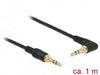EAN 4043619855667 - DeLOCK 85566 cable de audio 1 m 3,5mm Negro imagen 1