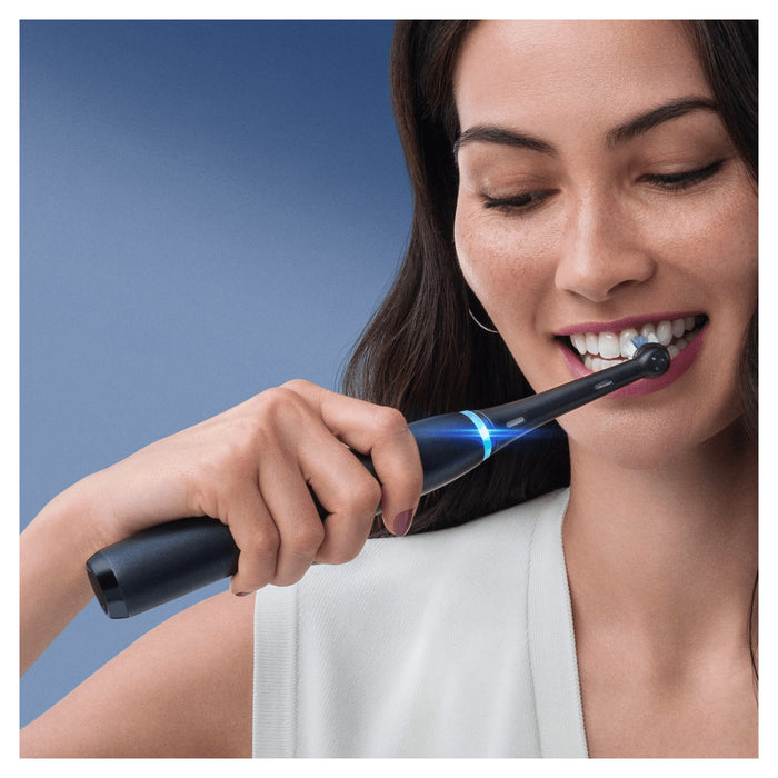 EAN 4210201414742 - Oral-B iO Series 4 Duo Adulto Cepillo dental vibratorio Negro, Blanco imagen 6
