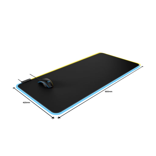 EAN 0196188239384 - Mouse pad, Pulsefire Mat HMPM1R-A-XL Alfombrilla de ratón para juegos Negro imagen 2