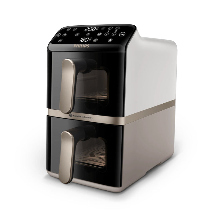 EAN 8720389072253 - Philips 4000 series NA462/80 freidora Doble 10 L Independiente 2750 W Freidora de aire caliente Negro, Or imagen 1