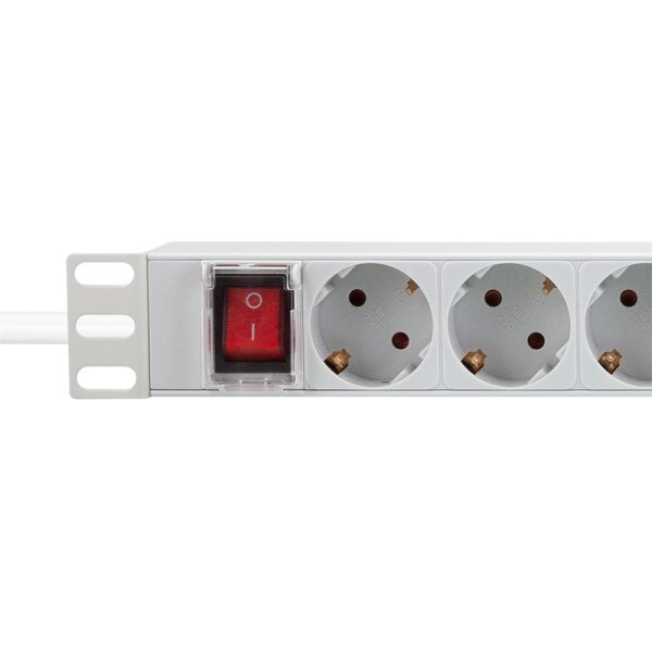 EAN 4052792070781 - LogiLink PDU9C04 limitador de tensión Gris claro 9 salidas AC 230 V 2 m imagen 4