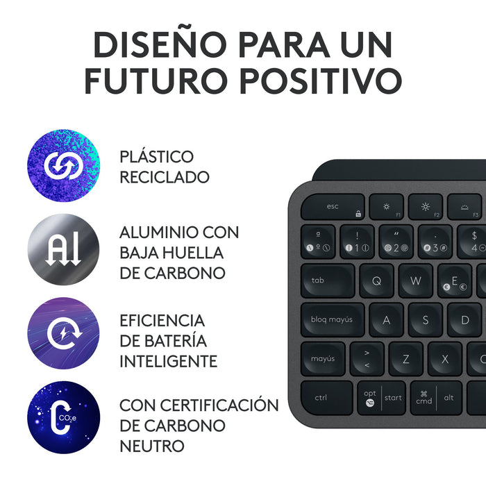 EAN 5099206112452 - Logitech 920-011610 teclado Ratón incluido Oficina Bluetooth QWERTY Español Grafito imagen 15