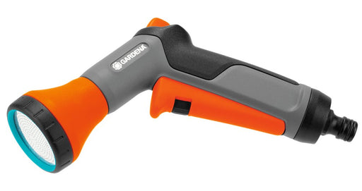 EAN 4078500010771 - Gardena 18311-50 pistola de pulverización de agua o boquilla Boquilla de lavado Negro, Azul, Gris, Naranj imagen 1