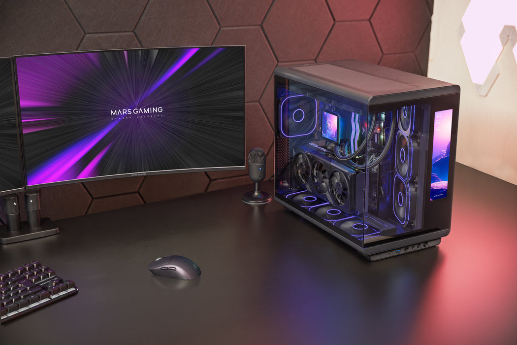 EAN 8435693115281 - Mars Gaming MCREVMAX carcasa de ordenador Midi Tower Negro imagen 15