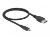EAN 4043619860371 - DeLOCK 86037 adaptador de cable de vídeo USB Tipo C Negro imagen 2