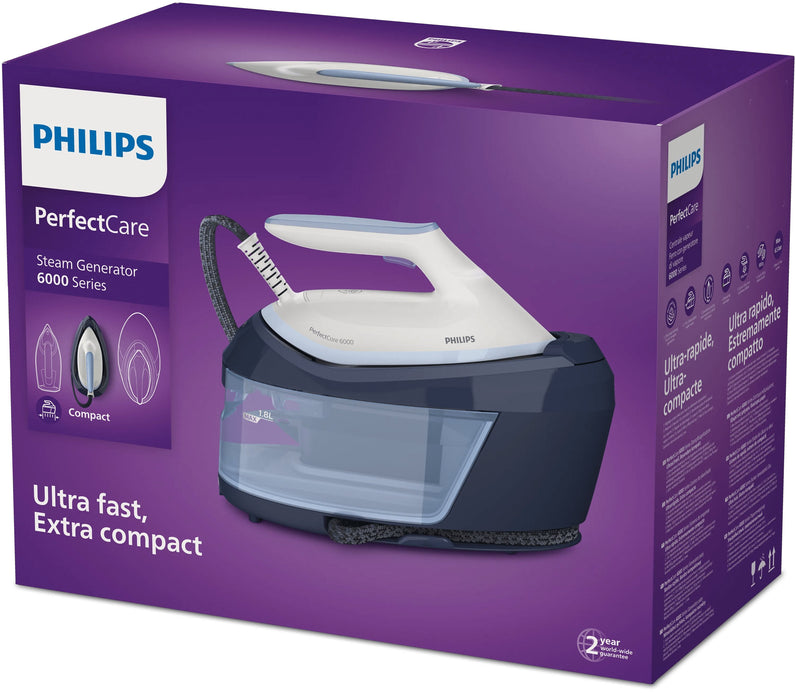 EAN 8720389015311 - Philips 6000 series PSG6026/20 estación plancha al vapor 2400 W 1,8 L Suela SteamGlide Plus Gris imagen 5