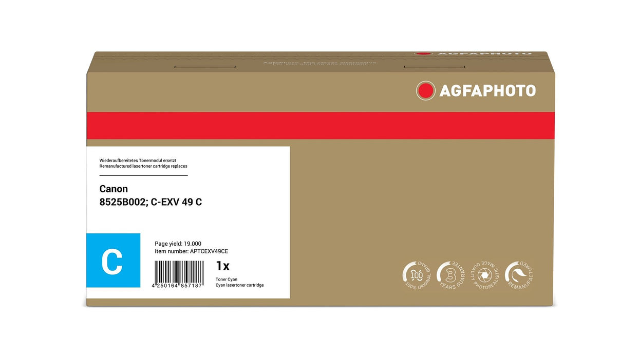 EAN 4250164857187 - AgfaPhoto Toner cartucho de tóner Compatible Cian imagen 2