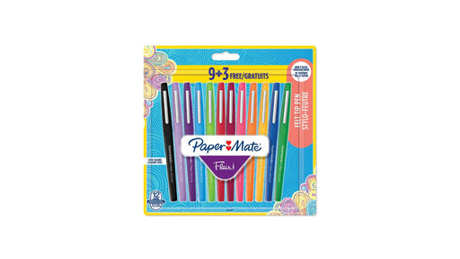 EAN 3501178657593 - Papermate Flair rotulador Medio Multicolor 12 pieza(s) imagen 1