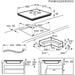 EAN 7333394049441 - Electrolux EIS62453IZ Negro Integrado 60 cm Con placa de inducción 4 zona(s) imagen 11