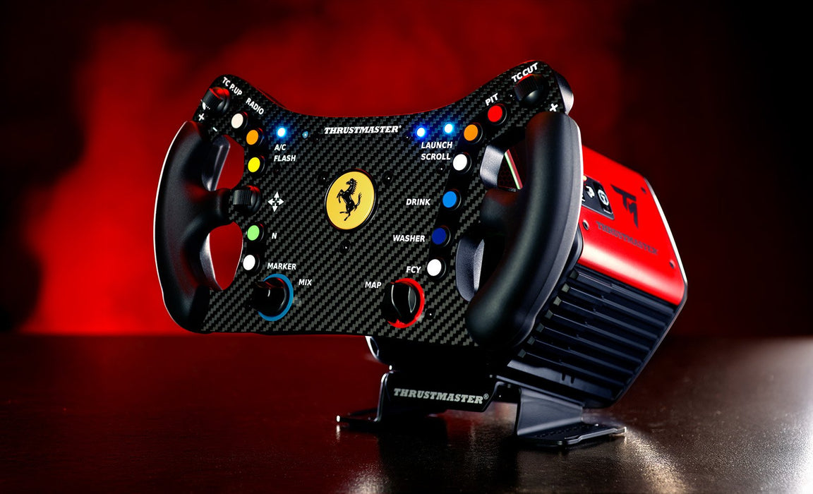EAN 3362932917199 - Thrustmaster T818 Ferrari 488 GT3 Simulator Negro, Rojo USB Volante + Pedales Analógico/Digital PC imagen 8