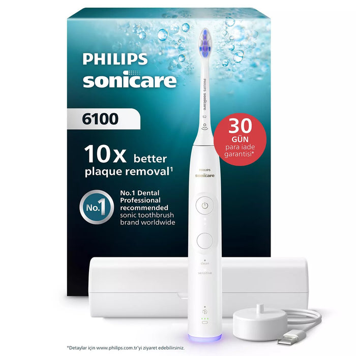 EAN 8720689044004 - Philips HX7400/06 cepillo eléctrico para dientes Adulto Cepillo dental sónico Blanco imagen 1