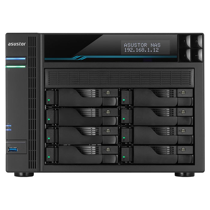 EAN 0887372001503 - Asustor Lockerstor 10 AS6510T NAS Torre Intel Atom® C3538 8 GB DDR4 0 TB ADM Negro imagen 2