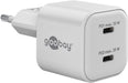 EAN 4040849753343 - Goobay 75334 cargador de dispositivo móvil Universal Blanco Corriente alterna Carga rápida Interior imagen 1