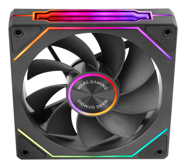 EAN 8435693111627 - Mars Gaming MF-LINKFINITYKIT2R Carcasa del ordenador Ventilador 12 cm Negro 3 pieza(s) imagen 7