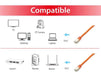 EAN 4015867163368 - Equip 605674 cable de red Naranja 5 m Cat6a S/FTP (S-STP) imagen 3