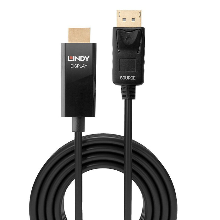 EAN 4002888409261 - Lindy 40926 adaptador de cable de vídeo 2 m DisplayPort HDMI tipo A (Estándar) Negro imagen 2
