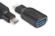 EAN 8719214470425 - CLUB3D CAA-1521 cambiador de género para cable USB Type C 3.1 Negro imagen 3