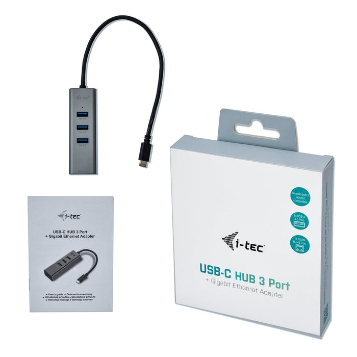 EAN 8595611701887 - i-tec Metal C31METALG3HUB panel bahía disco duro Gris imagen 6
