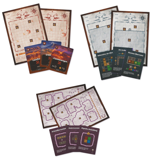 EAN 4250231728518 - Pegasus Der Kartograph & Die Kartographin: Unbekannte Lande [Erweiterung] Expansión de juego de mesa imagen 1