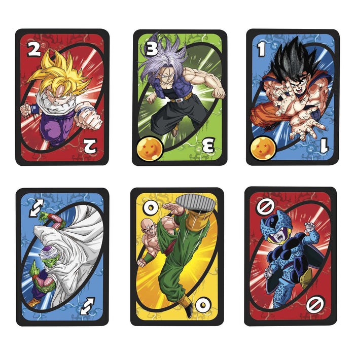 EAN 0194735049851 - Games HGJ78 juego de tablero UNO Dragonball Z Juego De Cartas Perder las cartas imagen 3