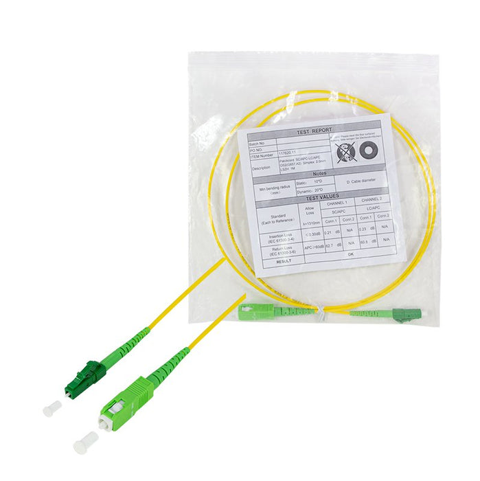 EAN 4052792066159 - LogiLink FPSLS01 Cable de fibra óptica e InfiniBand 1 m SC LC Amarillo imagen 7