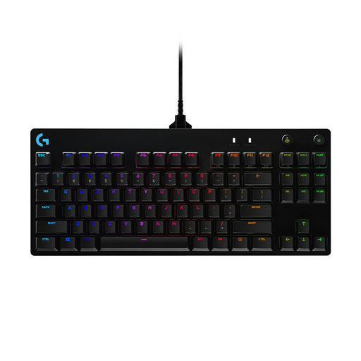 EAN 5099206086425 - Logitech G PRO teclado Juego USB QWERTY Internacional de EE.UU. Negro imagen 1