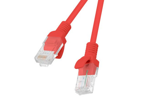 EAN 5901969406788 - Lanberg PCU5-10CC-0025-R cable de red Rojo 0,25 m Cat5e U/UTP (UTP) imagen 1