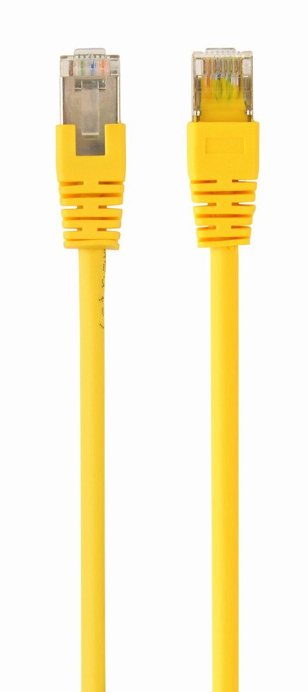 EAN 8716309051941 - Gembird PP22-0.5M/Y cable de red Amarillo 0,5 m Cat5e imagen 1