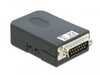 EAN 4043619665686 - DeLOCK 66568 cambiador de género para cable serial Sub-D15 16 pin terminal block Negro imagen 3