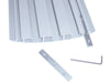 EAN 4016514023943 - Bachmann 930.064 canaleta para cable Bandeja portacables recta Plata imagen 1