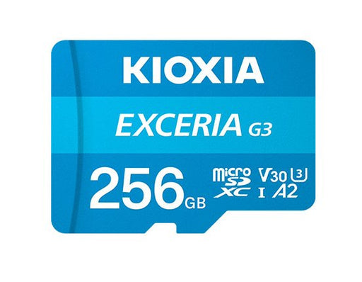 EAN 4582761160507 - Kioxia EXCERIA G3 256 GB MicroSDXC UHS-I Clase 10 imagen 1