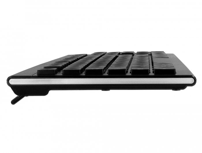 EAN 4043619126729 - DeLOCK 12672 teclado Oficina USB QWERTZ Alemán Negro imagen 2
