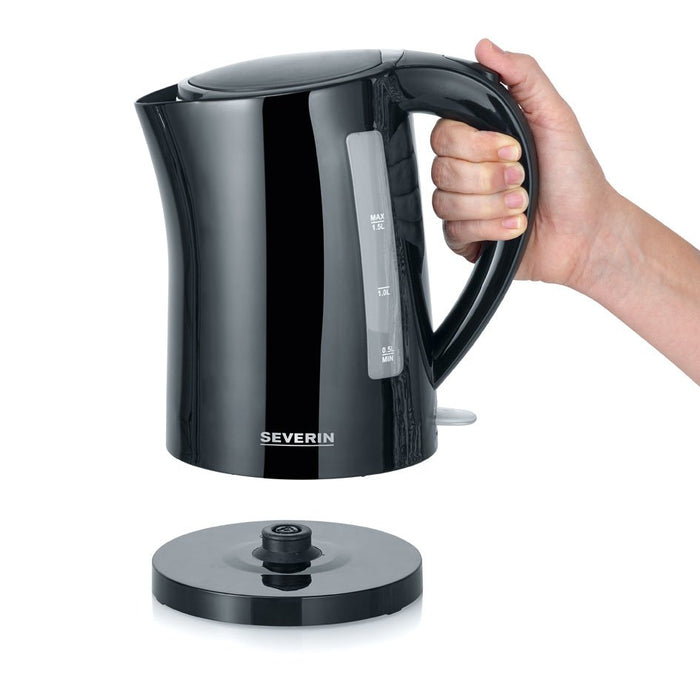 EAN 4008146025358 - Severin WK 3498 tetera eléctrica 1,5 L 2200 W Negro imagen 2