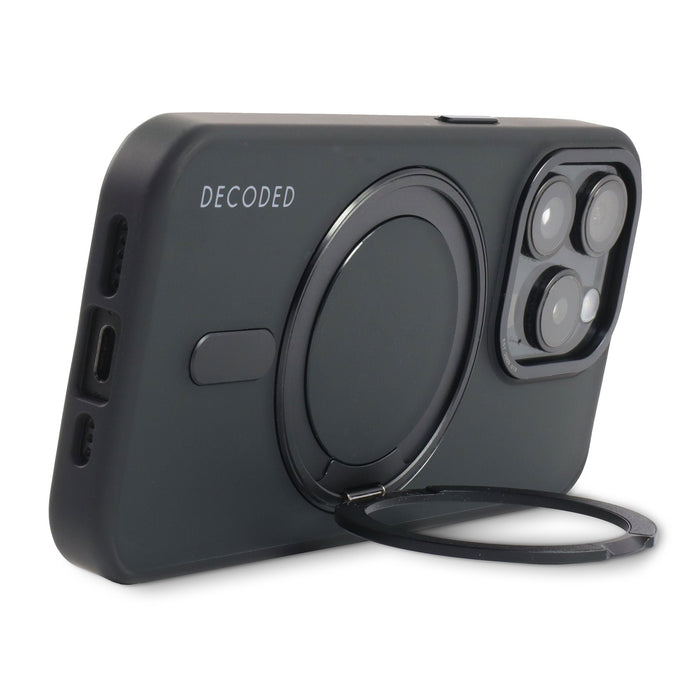 EAN 8720593010782 - Decoded D24IPO15PLLSBC1FK funda para teléfono móvil 17 cm (6.7") Negro, Transparente imagen 6