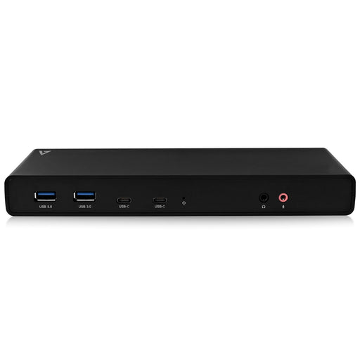 EAN 662919100822 - V7 UCDDS-1E base para portátil y replicador de puertos Alámbrico USB 3.2 Gen 1 (3.1 Gen 1) Type-C Negro imagen 1