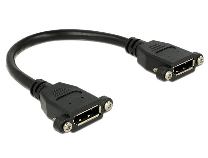 EAN 4043619851133 - DeLOCK 0.5m F-F DisplayPort Negro imagen 2