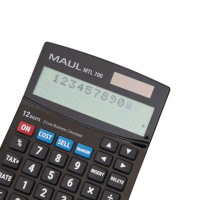 EAN 4002390094610 - MAUL MTL 700 calculadora Escritorio Pantalla de calculadora Negro imagen 4