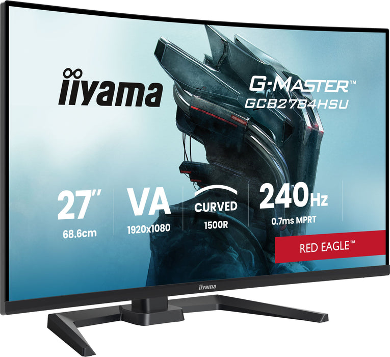 EAN 4948570127566 - iiyama G-MASTER GCB2784HSU-B1 27" 240Hz pantalla para PC 68,6 cm (27") 1920 x 1080 Pixeles Negro imagen 7